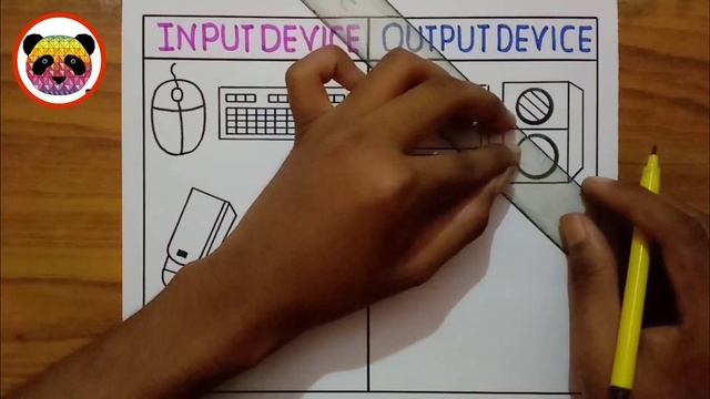 How to Draw Input And Output Device Of Computer / How to Draw Input And Output Device / Computer смотреть онлайн