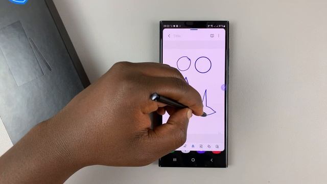 How To Draw Perfect Shapes On Samsung Galaxy S23 Ultra