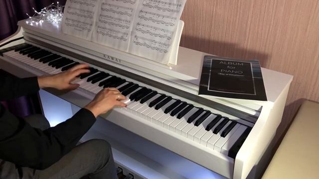 Hallelujah - The song from the cartoon Shrek (piano cover) смотреть онлайн