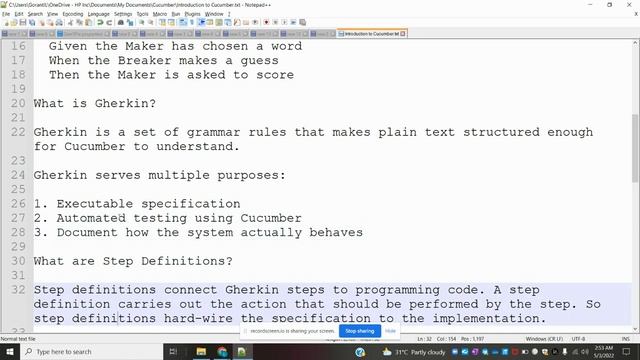 Selenium Cucumber Java BDD Framework Class 1: Introduction to Cucumber смотреть онлайн