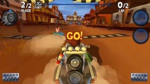 Перегнала Бенни в бич багги рейсинг 2 !!!