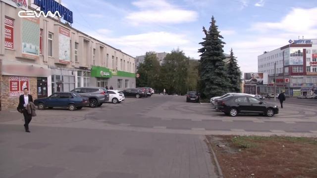 Площадь у "Куряночки" стала пешеходной смотреть онлайн