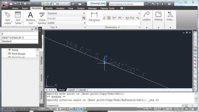 Labeling Lines in AutoCAD смотреть онлайн