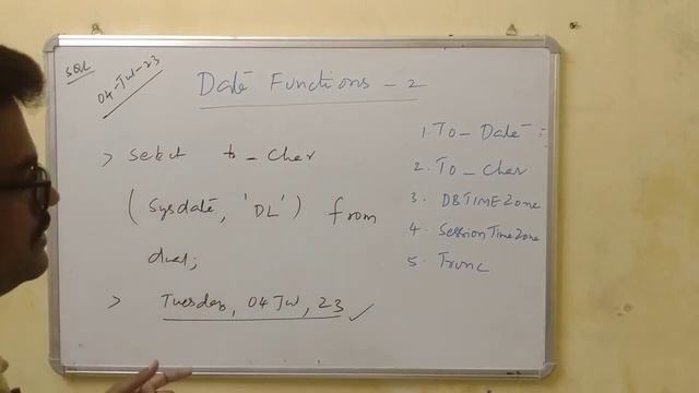 39.Date Functions in Oracle - 2 смотреть онлайн