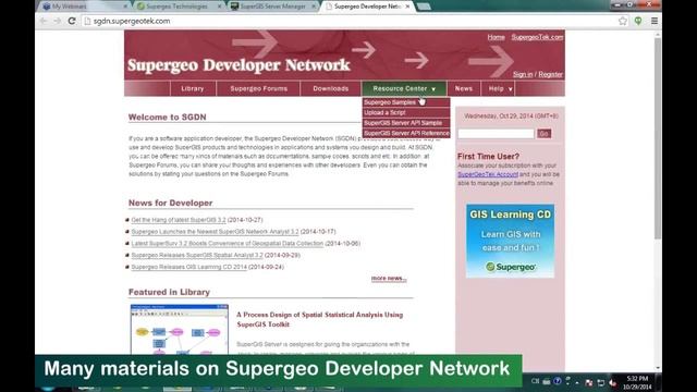SuperGIS Webinar - Make Enterprise GIS Data and Service Available Anytime Anywhere смотреть онлайн