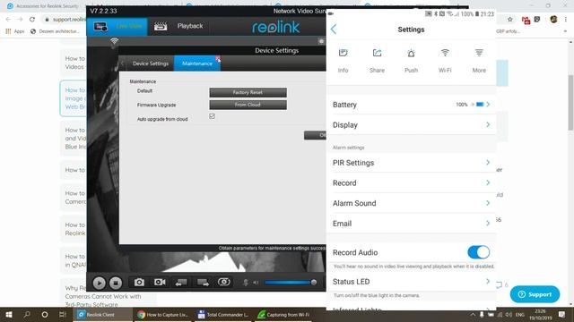 ReoLink Argus 2 - battery powered IP camera смотреть онлайн