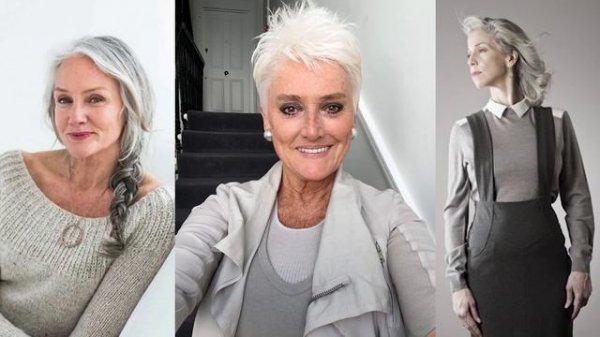 ПРАВИЛА СТИЛЯ СЕДЫЕ ИЛИ СЕДЕЮЩИЕ ВОЛОСЫ Седина это модно и красиво Секреты стилистов @style...