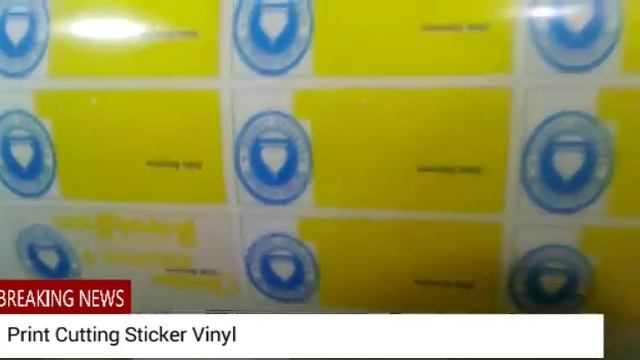Print Cutting Sticker Vinyl смотреть онлайн
