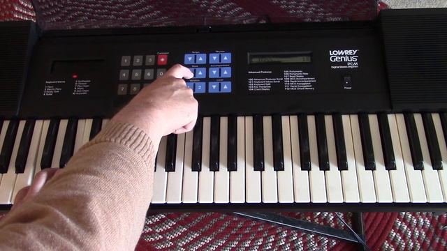 1983 Lowrey Genius G-80 Electronic Keyboard (no cartridge) смотреть онлайн