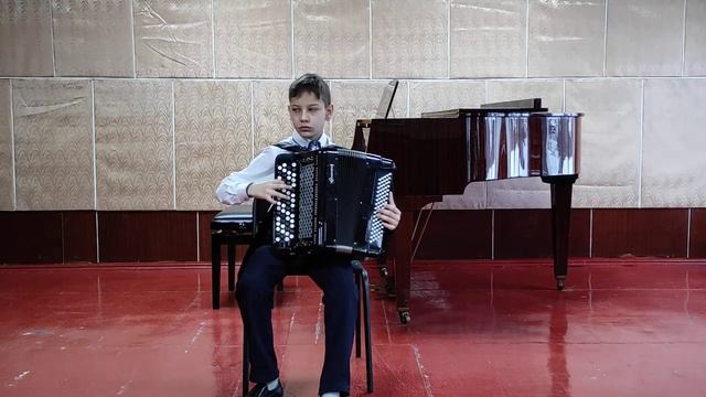 Невара Дмитрий, ШИ Косолапова, 9 лет, 1 гр , В Гаврилин Военная песня смотреть онлайн