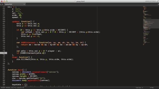 Pong - HTML5 Game Programming Tutorial [javascript] смотреть онлайн