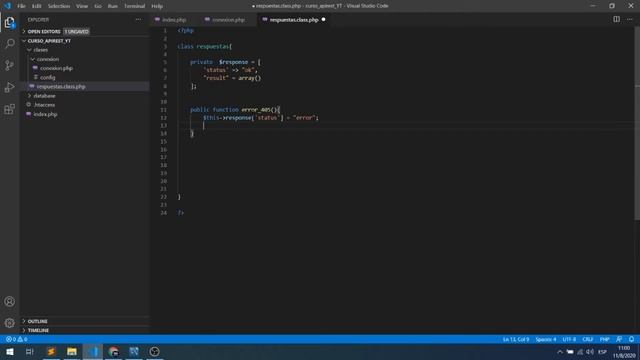 Crear una API | PHP y MySQL (SIN FRAMEWORKS) - #4 Clases Errores - respuestas смотреть онлайн