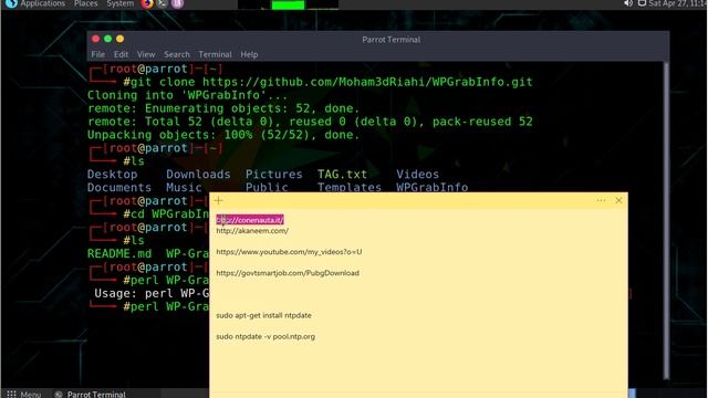 Wordpress Information Gathering tool on (Parrot Security OS) 100% WORKING смотреть онлайн
