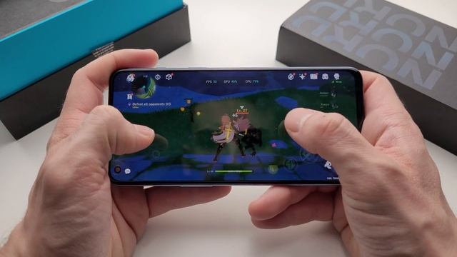 OnePlus Nord 2 5G 8/128GB Genshin Impact 60fps Test With FPS Meter