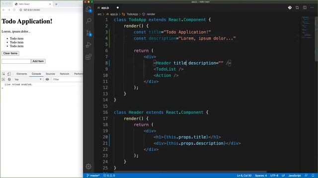18-React Dersleri-React Component Props смотреть онлайн