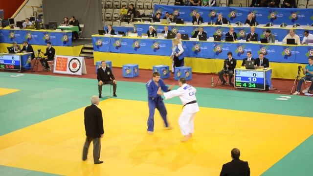 Judo-2012 ECh-23 (Prague) 100 Kg Jahic (BIH) - Dibrova (UKR)