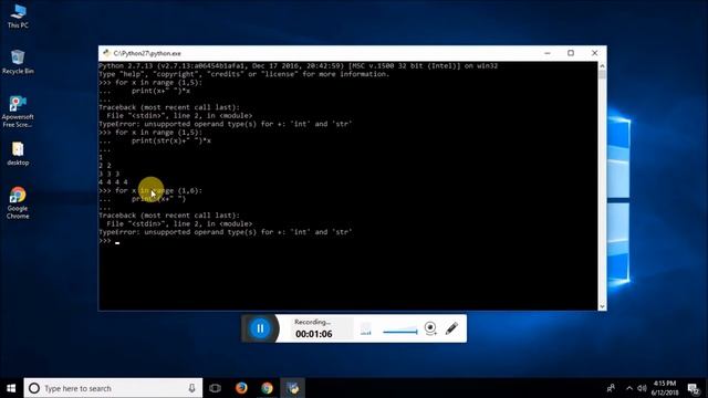 How to Print Number Pattern Using For Loop in Python by Pearl Institute - Part 39 смотреть онлайн