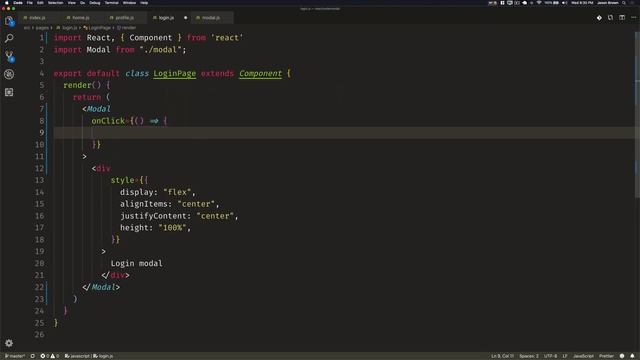 Create a Query Param Login Modal Route with React Router смотреть онлайн