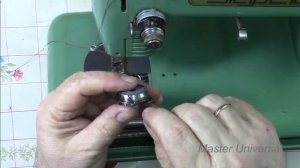 Тула 1. Ручной привод. Заправка ниток и проверка машины. Видео № 266.