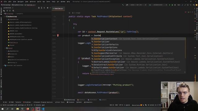 .NET 7 Minimal API with native AOT on AWS Lambda смотреть онлайн