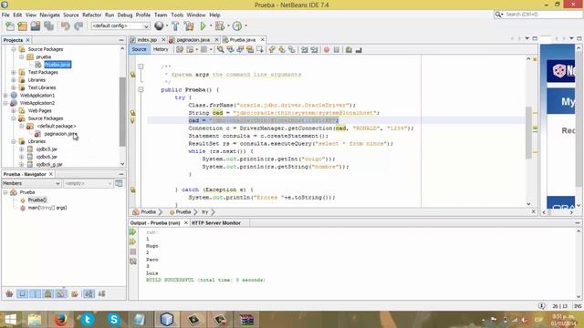 Java Clase 5 Conectarse Con Oracle Versión 0 смотреть онлайн