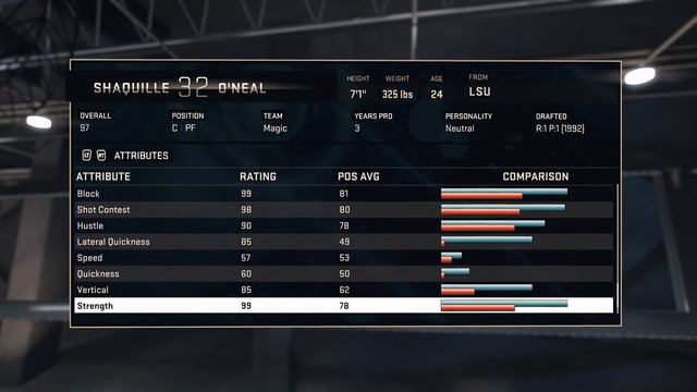 NBA 2K15 MyTeam - Ruby '94-'95 Shaquille O'Neal Stats/Badges смотреть онлайн