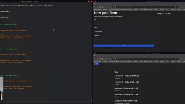 Live coding microblog system for BAR смотреть онлайн