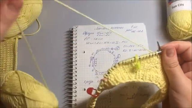 Вяжем лёгкое летнее платье МК смотреть онлайн