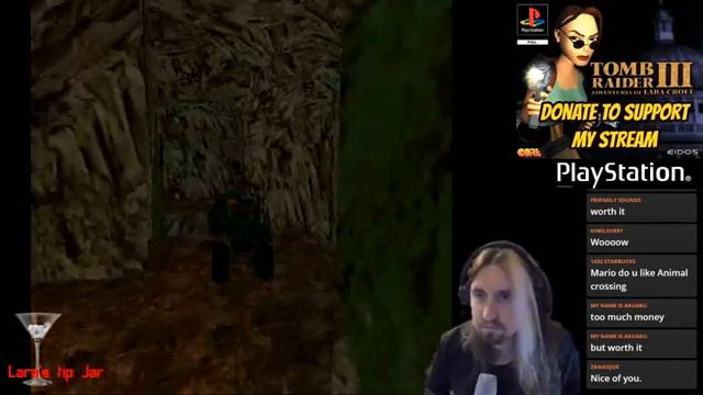 Tomb Raider 3: Adventures Of Lara Croft PS1 LIVE PLAYTHROUGH 1/4 смотреть онлайн