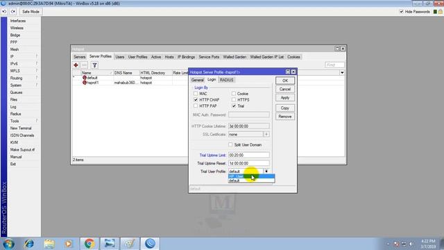Mikrotik Lecture 24:Setup Hotspot Free Internet or Trial Internet On MikroTik Router смотреть онлайн
