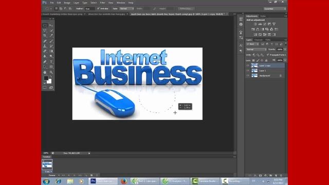 Photoshop cs6 - Bai 3 - Các công cụ tạo vùng chọn смотреть онлайн