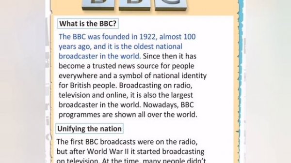 Excel 8. Module 3. TV Programmes