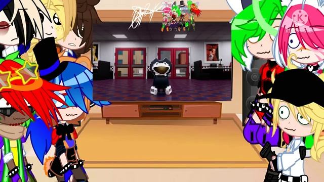 [FNaF] Security Breach react to Fazbear & Friends SHORTS[]Part 1[]Original?[] :) смотреть онлайн