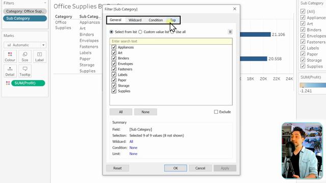 How to Create Tableau Filters | #Tableau Course #58 смотреть онлайн