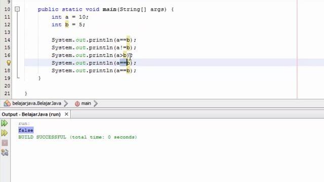 Operator Relasional #5 | Java | Bahasa Indonesia смотреть онлайн
