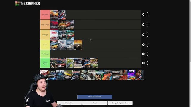 NEED FOR SPEED TIER LIST! - MEINE LIEBSTEN NFS SPIELE! смотреть онлайн