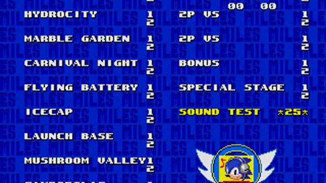 Sonic The Hedgehog 3 Cheats Level Select on Sound Test смотреть онлайн