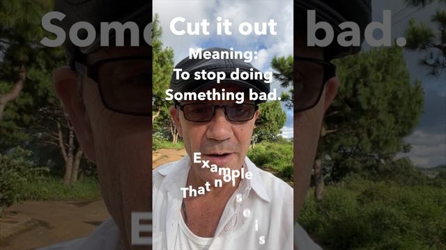 Cut It Out