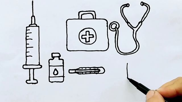 КАК НАРИСОВАТЬ МЕДИЦИНСКИЙ ИНСТРУМЕНТЫ смотреть онлайн