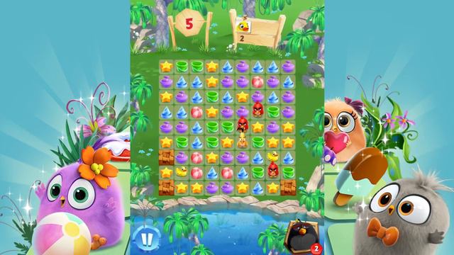 Angry Birds Match Gameplay Dina's Castle Treasure: Ep 6 iOS/Android смотреть онлайн