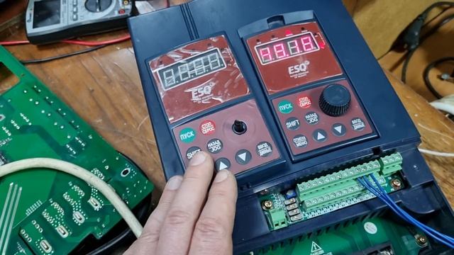 Отчет-ремонт преобразователя частоты ESQ модель ESQ-1000-40075G/0110P в КИПлаб.РФ +79054188772 смотреть онлайн