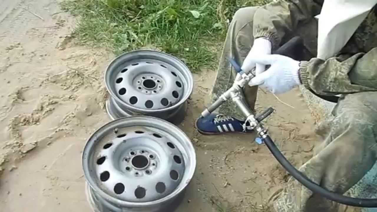 пескоструйка дисков. смотреть онлайн