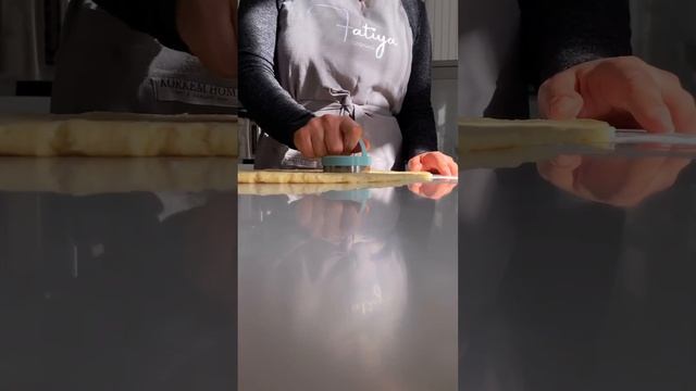 Творожное печенье-гусиные лапки. смотреть онлайн