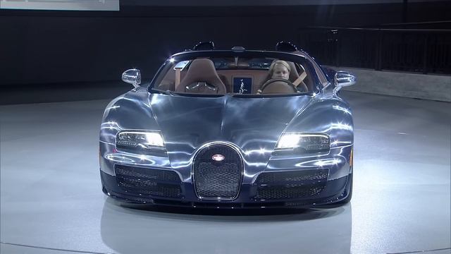 Bugatti Veyron Ettore Bugatti unveiled - Volkswagen Group Night - Paris Motor Show 2014 смотреть онлайн