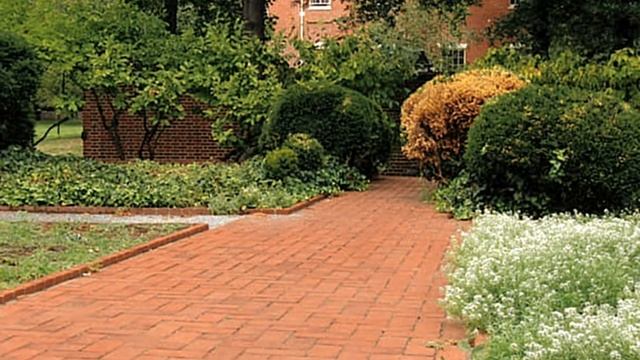 Выбираем дизайн садовой кирпичной дорожки смотреть онлайн