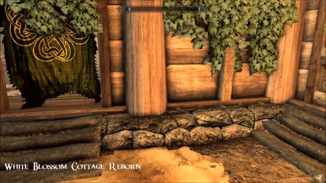 White Blossom Cottage Reborn - Skyrim Special Edition House Mod смотреть онлайн