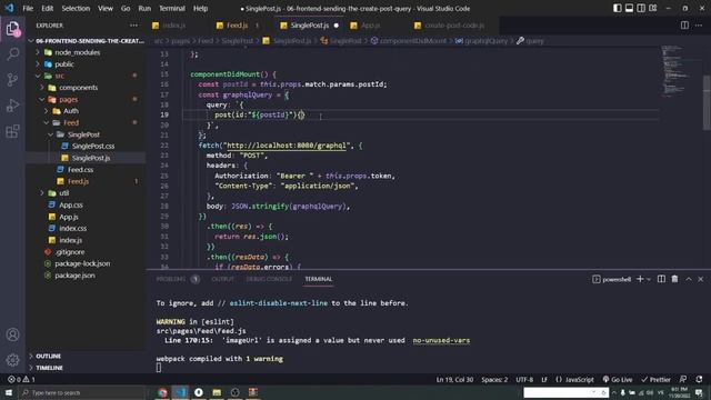 NODE+Grapql get single post 19 смотреть онлайн