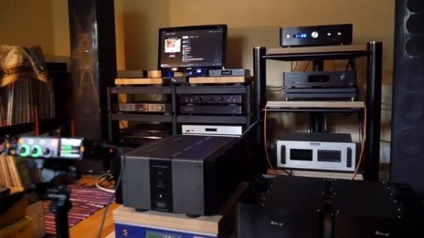 New old stuff in my system: Audio GD HE-1 Pre + Master 2H Mono Power Amps