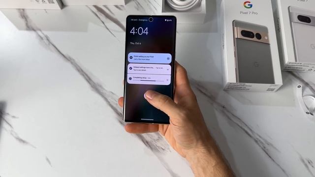 Google Pixel 7/Pro & Pixel Watch Unboxing, Setup, First Impressions! смотреть онлайн