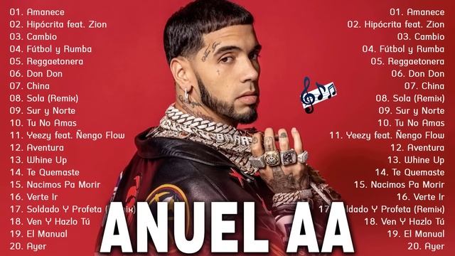 The Playlist Anuel AA - Greatest Hits Anuel AA 2023 - Top Regaeton Songs 2023